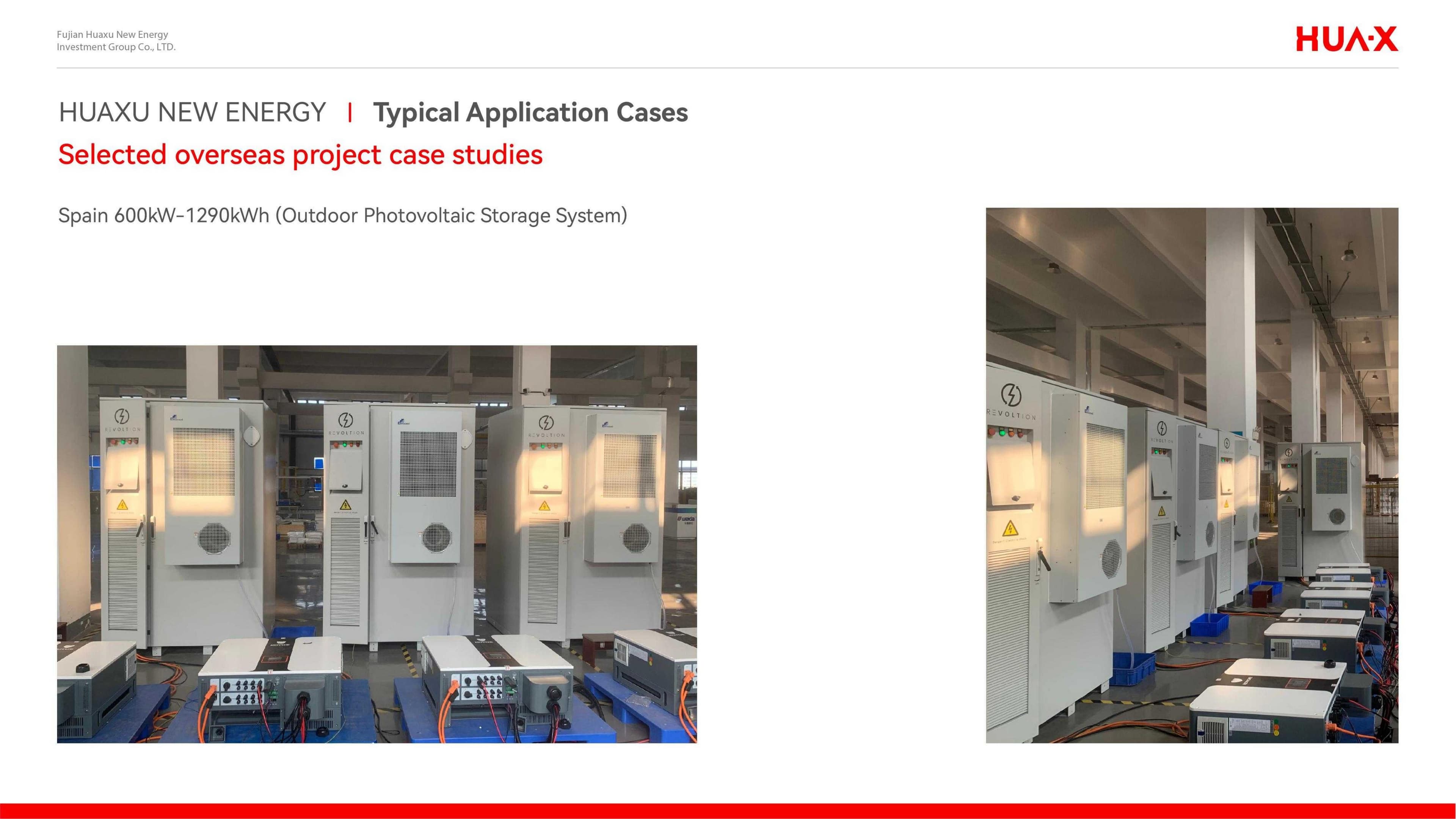 Published project profile for Spain Photovoltaic Storage Project