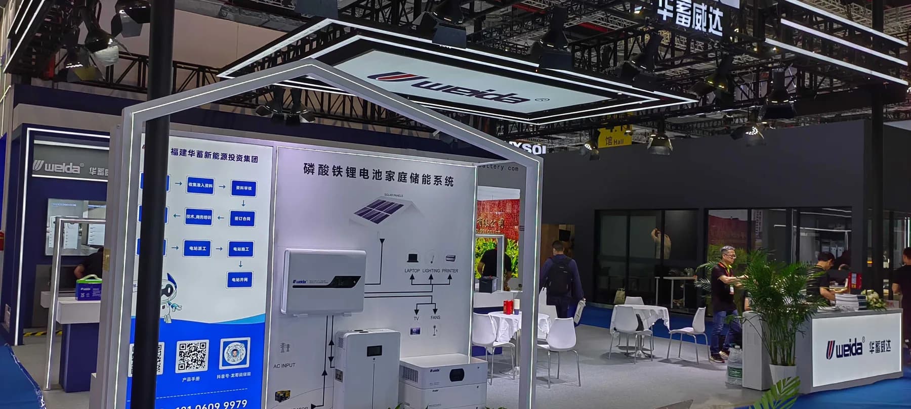 WEIDA exhibition booth view 3