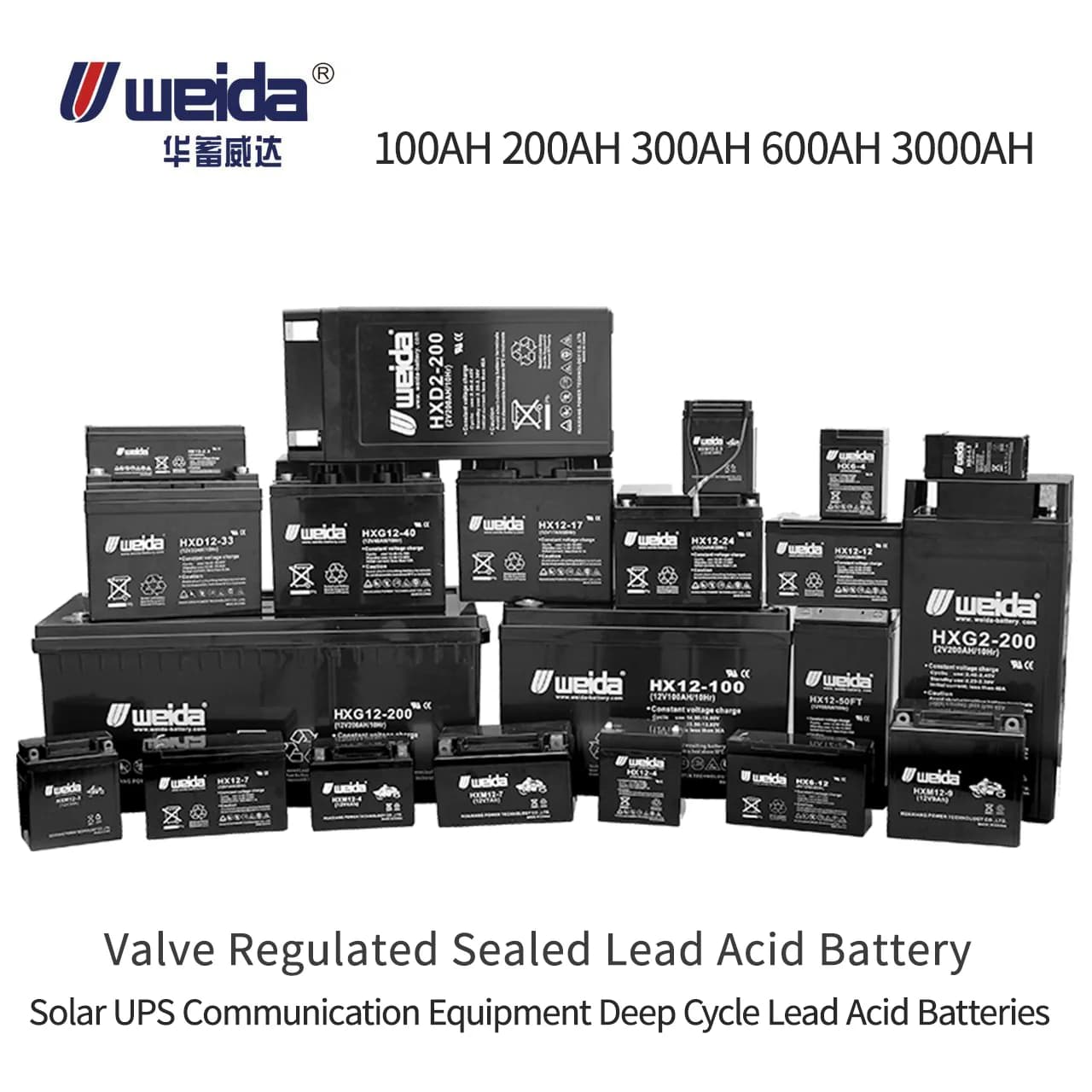 HX 12 V VRLA AGM Battery Series